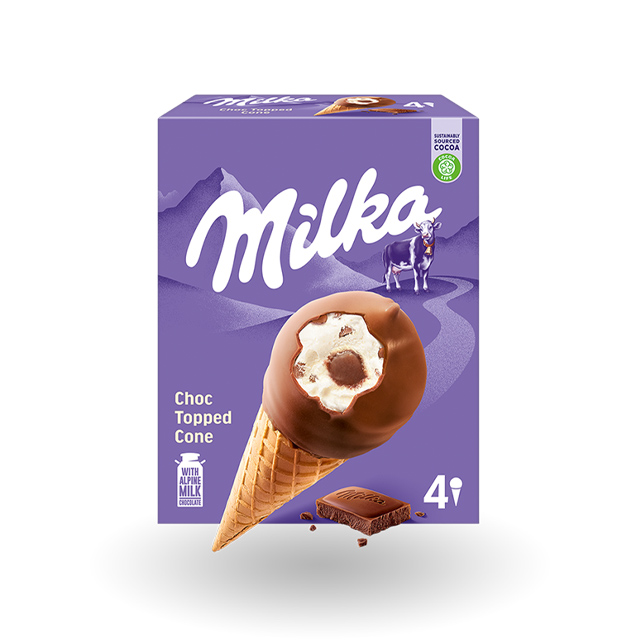 MILKA Ball Top Cone Impulse MPACK | Vending